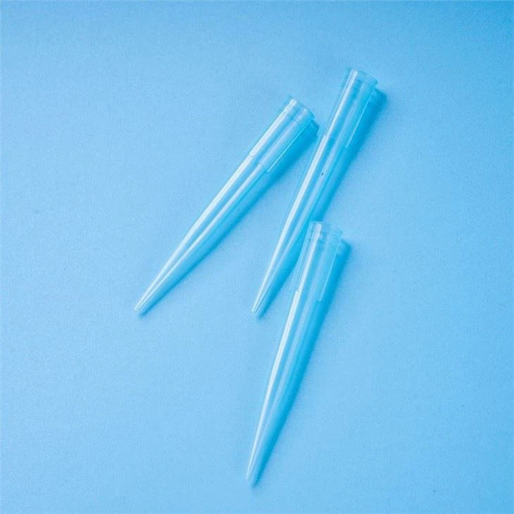 Uniwersalne jednorazowe plastikowe końcówki do pipet 1000ul