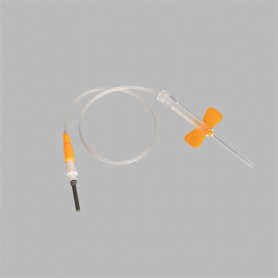 Safety Two Wings Blood Collection Needle 23G