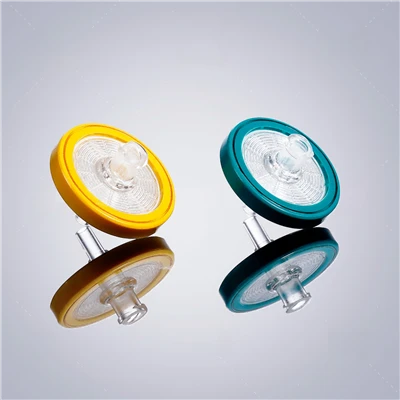 Terylne filtry strzykawkowe 33 mm|PES i PVDF, 0,2 μm/0,45 μm